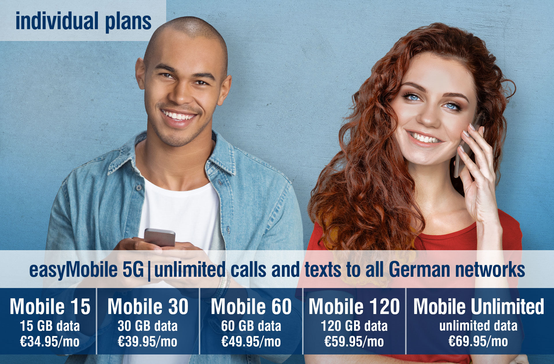 man and woman using mobile phones