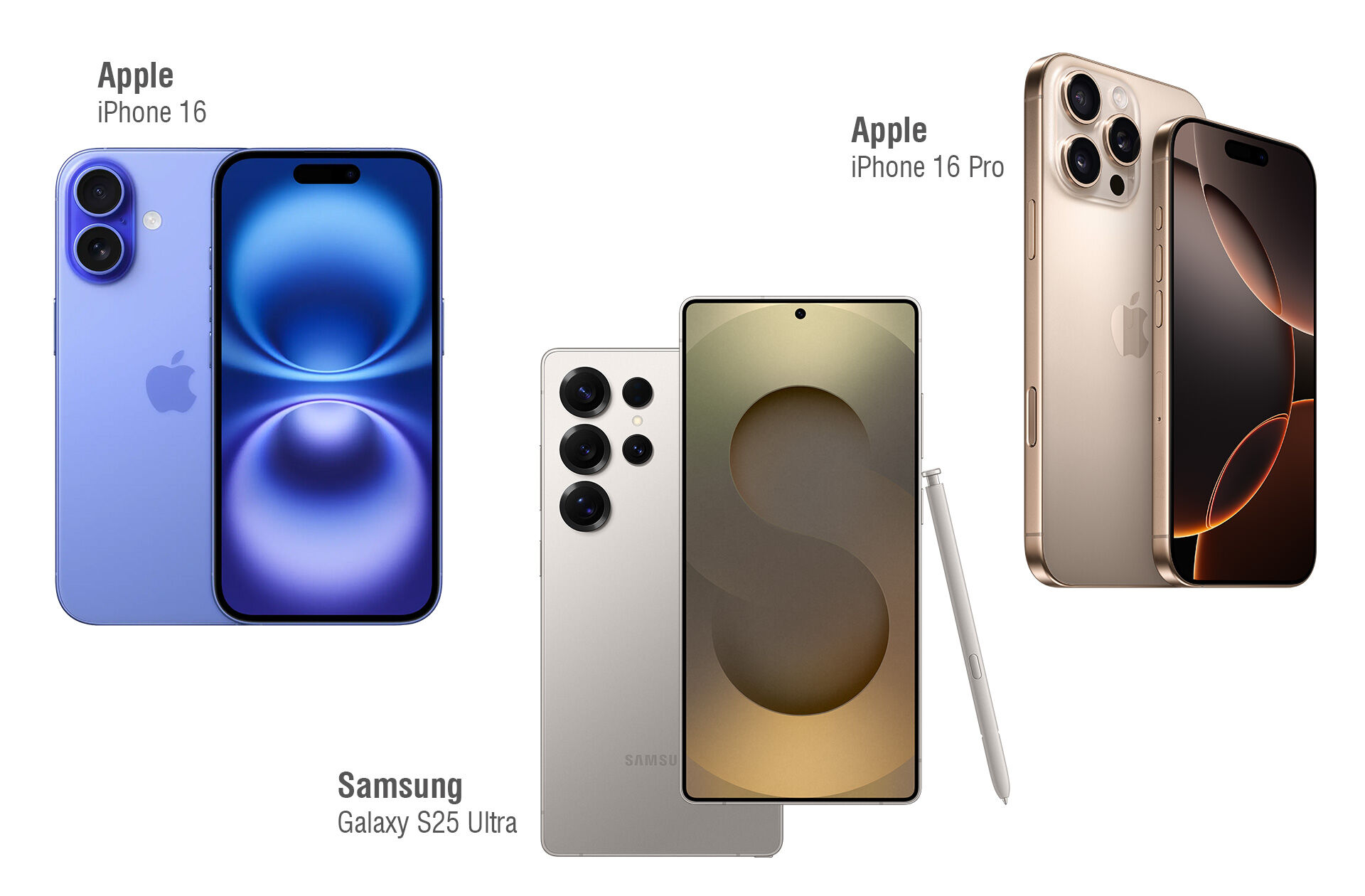 selection of easyMobile phones