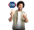 man smiling holding money in one hand and a mobile phone in the other hand