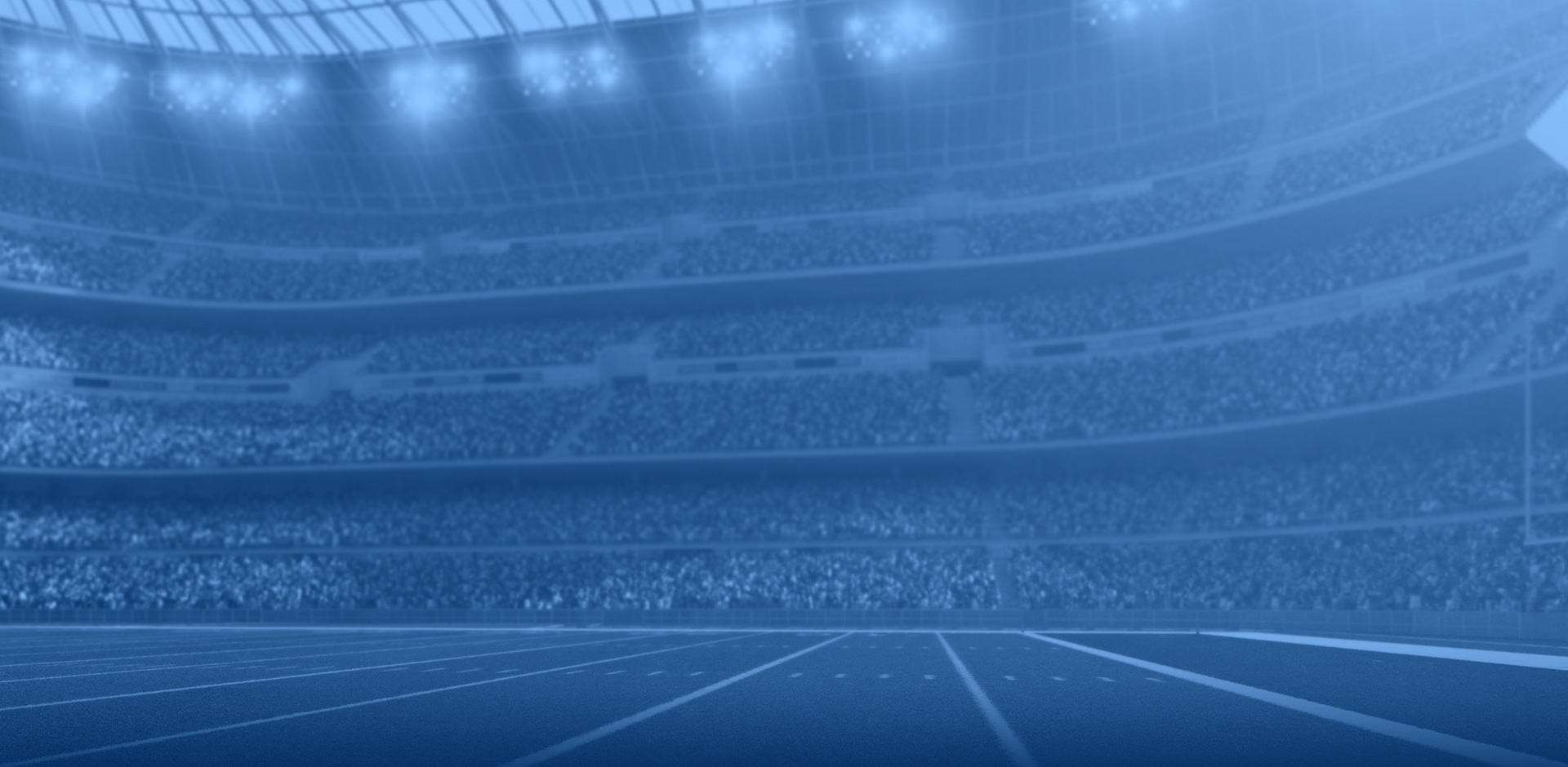 American football stadium interior